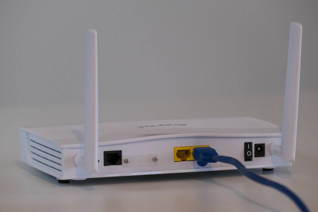 White Spectrum WiFi router connecting every room of the house